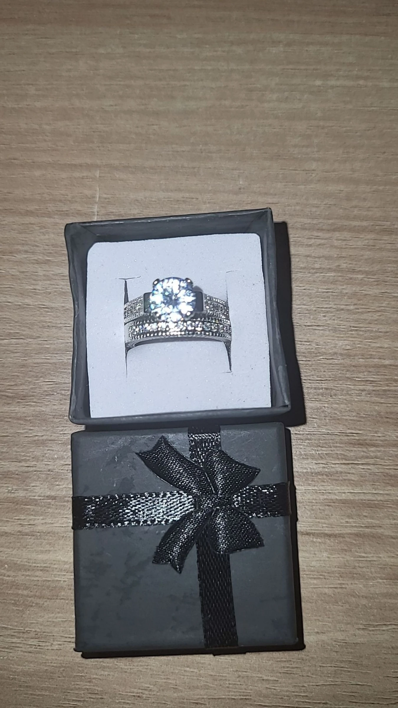 Lot de 2 💍 en argent 925 alliance et solidaire taille 54